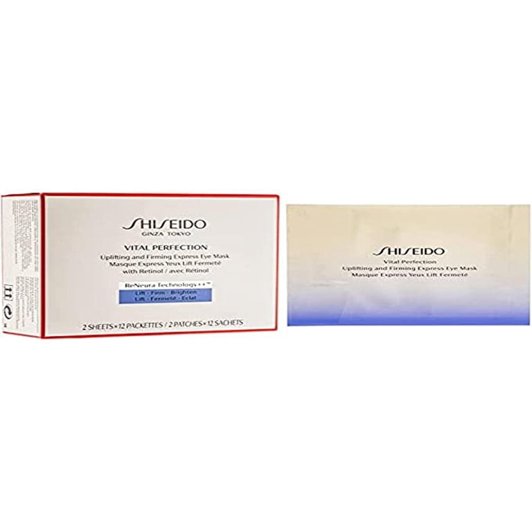 Shiseido Vital Perfection Eye Mask, Retinol Infused, Firming and