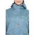 thumbnail image 6 of Equine Couture Element Rain Jacket - Stone Blue - S, 6 of 6