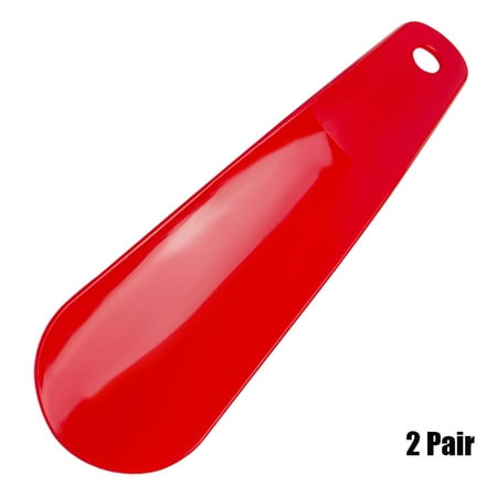 

Plastic Wear Shoe Helpers Elderly Shoe Horn Easy on and off Shoes Lifting Helpers 2 Pair