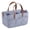 #1-Medium Cement Grey, variant on Wine Cooler Bag 6 Bottle Wine Bag With Divider Travel Insulated Wine Carrying Case Cooler Tote Bag With Handle Great for Picnic Beach