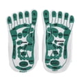 thumbnail image 2 of Five Fingers Acupoint Calcetines transpirables reutilizables para spa doméstico (blanco), 2 of 2