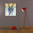 thumbnail image 6 of Epic Graffiti 'Elephant Colors' by Michelle Faber, Canvas Wall Art, 26"x30", 6 of 8