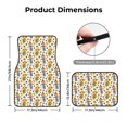 thumbnail image 5 of Fuzoiu Harvest Scarecrow Pattern Print Carpet Floor Mats for Car,Car Foot Mat Set,Universal Fit 4 Piece Mat Pad Set,Fits Most Cars Trucks Vans Sedans SUV Auto Carpet Mat Se, 5 of 7