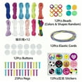 thumbnail image 6 of Pastel-Note Friendship Bracelets Making Kit for Girls, DIY Craft Kit Toys for Girls 8-12 Years Old Kids Favored Birthday School Gifts, 6 of 8
