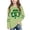 Mint Green, variant on Crew Neck Tops for Boys Girls St Patricks Day Green Long Sleeve Pullover Shirt Slim Fall Outfits for Irish Festival Themed Party