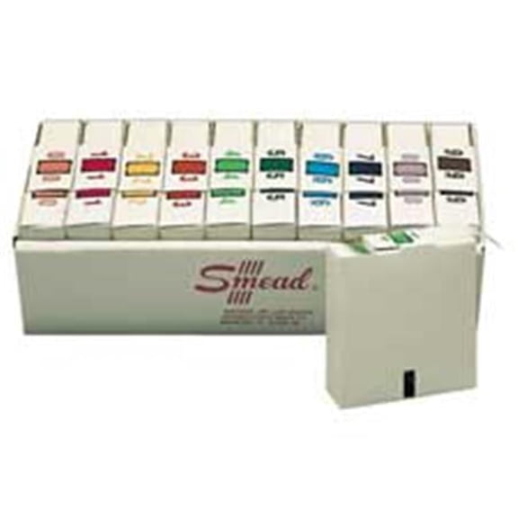 Smead Manufacturing Company  Color Coded Labels- Bar Style- in.7in.- 1-.25in.x1in.- Purple