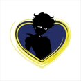thumbnail image 2 of Sweat à Capuche pour Hommes Sailor Moon Uranus Heart, 2 of 3