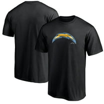 Men's Black Los Angeles Chargers Midnight Mascot Team Logo T-Shirt
