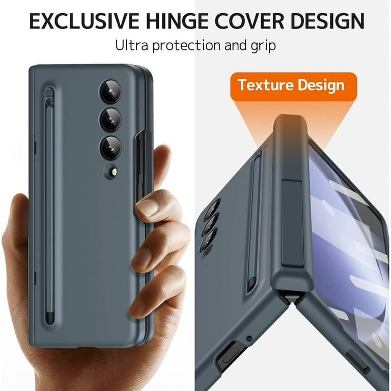 Compatible Samsung Galaxy Z Fold 3 Case with S Pen Holder