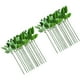 thumbnail image 3 of 40 piezas de tallos de rosas artificiales bricolaje arreglo floral tallo floral con hojas, 3 of 5