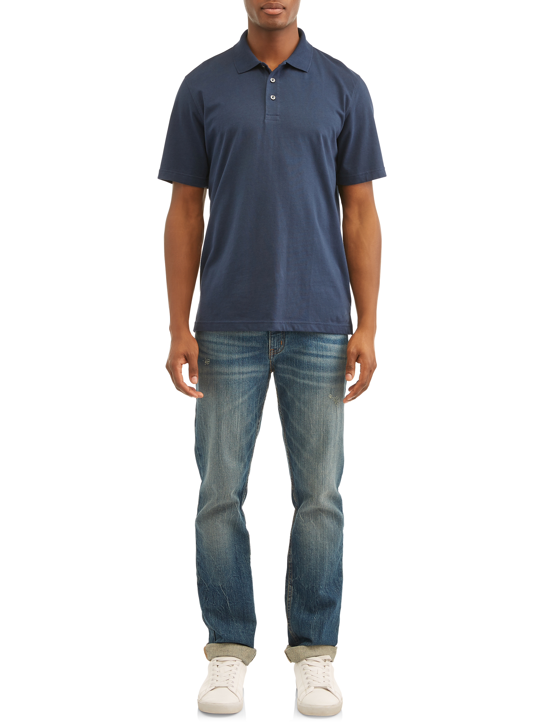 George Men's Short Sleeve Solid Polo Shirt - image 4 of 4