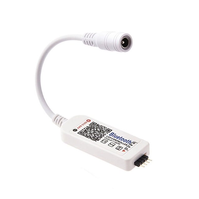 Color Changing Led Strip Lights Mini Bluetooth/Wifi Led Controller&Remote for 5050 3528 Rgb/Rgbw Led Strip Light Led Color Changing Strip Lights Strip Led Lights with Remote
