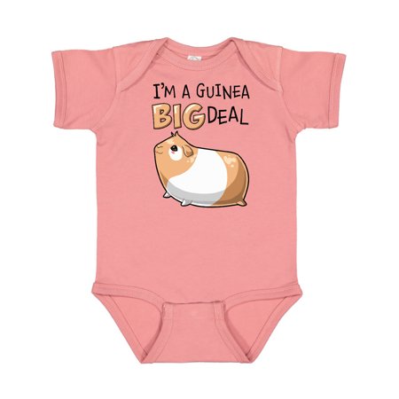 

Inktastic I m a Guinea Big Deal with Cute Guinea Pig Gift Baby Boy or Baby Girl Bodysuit