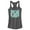 Charcoal, variant on Junior's Pokemon Bulbasaur Wink Face  Racerback Tank Top Cancun Medium