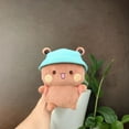 thumbnail image 3 of Lindos peluches de oso panda Yier Bubu y Dudu con mochila, muñeco de peluche de dibujos animados, peluche tranquilizador, regalo de cumpleaños, 3 of 4