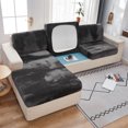 thumbnail image 1 of Funda de cojín de sofá de terciopelo para sala de estar, funda elástica antideslizante para sofá, funda suave de Color sólido, Protector de muebles para decoración del hogar, 1 of 6