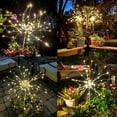 thumbnail image 5 of Garden Decor Solar Lights Outdoor,2Pack 120LED Waterproof Colorful Solar Garden Lights Outdoor Decoration,Yard, Patio, Porch,Flower Pot,Pathway,Christmas, 5 of 9
