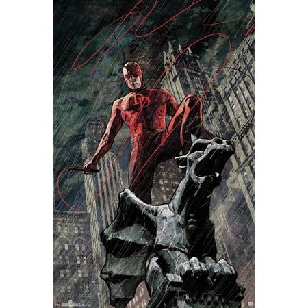 Marvel Comics - DaredeVil - Hell's Kitchen DeVil Wall Poster, 22.375" x 34"