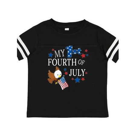 

Inktastic My First Fourth of July- eagle Gift Toddler Boy or Toddler Girl T-Shirt