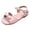 Pink, variant on TOWED22 Toddler Flower Girl Sandals - Girl Summer Dress Shoes Toddler Little Kid Wedding Party Yellow,11