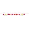 Be Mine Ribbon Letter Banner