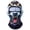 D, variant on Face Cycling Shield for Outdoor Activities 3D Design Ski with Ears Sheisty for Music Carnival and Adventure