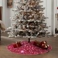 thumbnail image 6 of Kll Pink Glitter Christmas Tree Skirt 36",Party Decorations Farmhouse For Christmas Decorations Holiday Party, 6 of 8