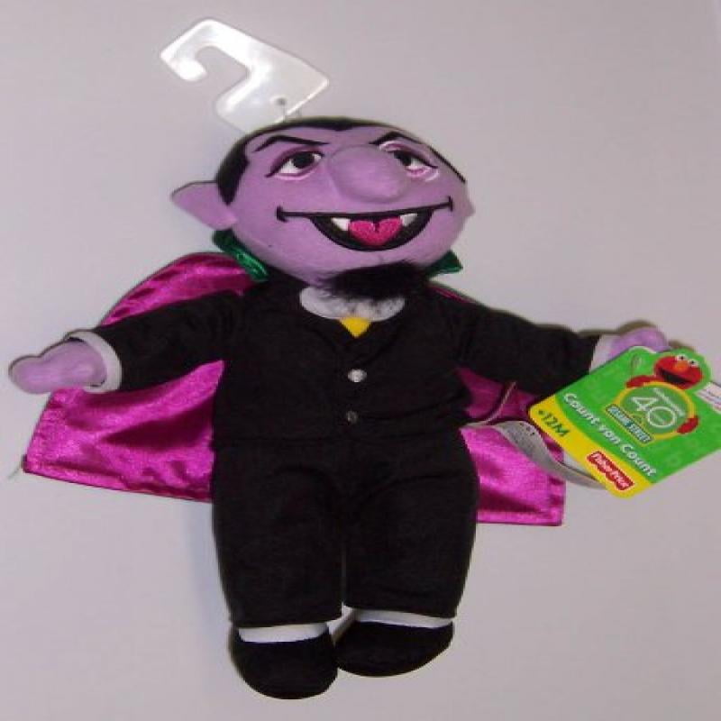 Sesame Street Count Von Count 9in Plush - Walmart.com - Walmart.com