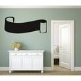 thumbnail image 1 of Custom Wall Decal Sticker : Curved Ribbon Silhouette 10x20", 1 of 1
