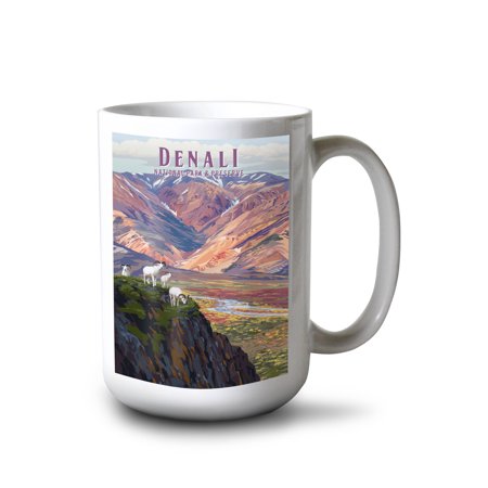 

Lantern Press 15 fl oz Ceramic Mug Dry Tortugas National Park Florida Painterly National Park Series Dishwasher & Microwave Safe