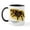 White/Black Inside, variant on CafePress - Mexican Red Kneed Tarantula Mug - 11 oz Ceramic Mug - Novelty Coffee Tea Cup