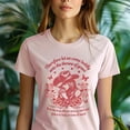 thumbnail image 5 of Christian T-Shirt – Cowgirl Courage Hebrews 4:16 Graphic Tee, Throne of Grace Prayer, White, Size S, 5 of 6
