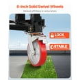 thumbnail image 4 of VEVOR Trailer Dolly 3500lbs Tongue Weight Capacity 18 and 22 inch Height Adjustable, 4 of 9