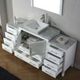 thumbnail image 6 of Virtu Dior 66 in. Single Bathroom Vanity Set, 6 of 11