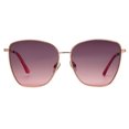 thumbnail image 3 of Panama Jack Fashion Rose Gold Metal Square Sunglasses, 100% UVA-UVB Protection, 3 of 6