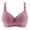 Purple, variant on Sngxgn Double S upport Wireless Bra, Lace Bra with Stay-in-Place Straps, Full-Coverage Wirefree Bra(Beige,38)