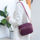 thumbnail image 4 of Bolso bandolera de nailon para mujer, bolso multibolsillo impermeable, correa pequeña, ligera y ajustable, 4 of 5