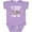 Lavender, variant on Inktastic Grammy and Pappy Love Me Sloth Boys or Girls Baby Bodysuit