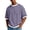 Purple #1, variant on LNZGNM Mens Waffle Short Sleeve T Shirt Big and Tall Loose Crewneck Shirt Athletic Lightweight Color Block T-Shirts Spring Basic Top,Light Green 3XL