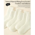 thumbnail image 7 of JIANFANG Boot Socks for Women Winter Wool Solid Thick Warm Socks Crew Socks Christmas Gift, 7 of 7
