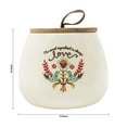 thumbnail image 4 of Chumbak Bake Cookies Ceramic Storage Jar - Kitchen Storage Jar, Airtight, Pantry Organization, Dining And Tableware, Food Storage Canister For Spices, Coffee, Tea, Cookies, Size 5.6X5.6X4.5, 4 of 4