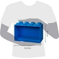 thumbnail image 5 of Room Copenhagen Lego Brick Set with 4-Stud and 8-Stud Box Shelves, Blue, 5 of 9