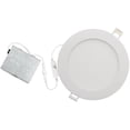 thumbnail image 3 of Luxrite LR23760 6 Inch Recessed  LED Light with Junction Box, Color Selectable, Dimmable Wafer Light, 1000 Lumens, ETL & Energy Star, IC Rated, 3 of 5