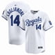 thumbnail image 1 of Camiseta clásica de béisbol blanca de local de Jac Caglianone de los Kansas City Royals, con número de estrella bordado.-XXL, 1 of 2