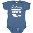 thumbnail image 3 of Inktastic Future Diver Scuba Diving Boys or Girls Baby Bodysuit, 3 of 5