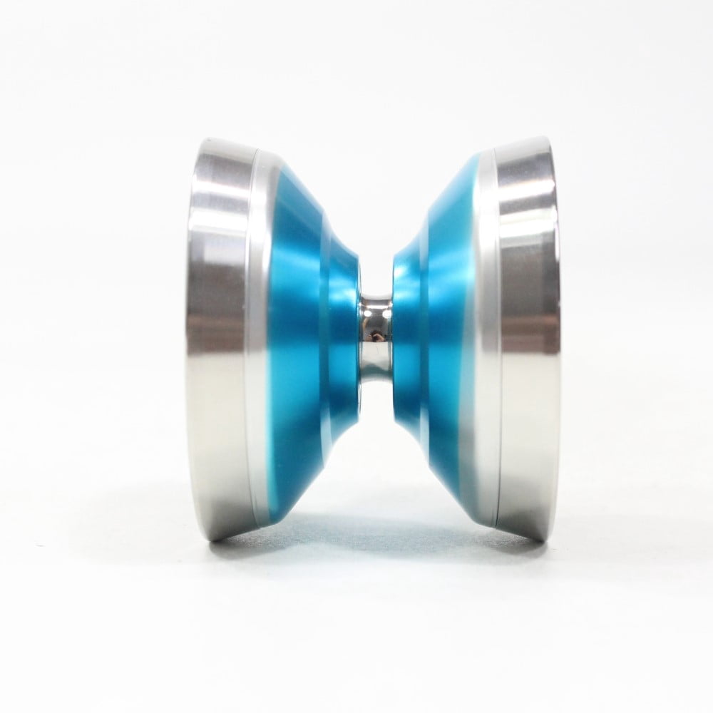 LEP Martian Yo-Yo - Tri-Material YoYo (Blue/Silver)