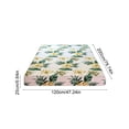 thumbnail image 3 of EGNMCR Fitted Sheet Comfortable Cool Fitted Sheets With Floral Patterns Mattress Protective Cover Easily To Clean And Maintain Double Bed Or Singles Bed Sheets polyester Fitted sheet, 3 of 6