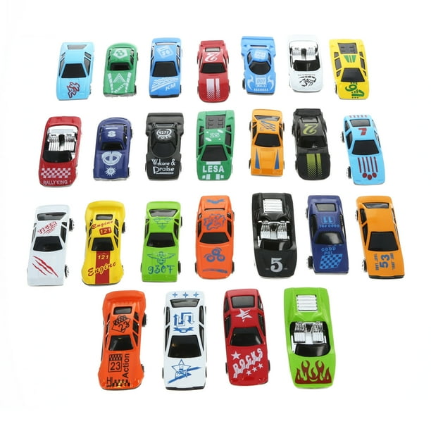 KidPlay Kids Die Cast Toy Race Car Set Assorted Colors Boys Toys (6