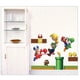 thumbnail image 3 of 2-Pack for Nintendo New Super Mario Bros Build a Scene Peel and Stick Wall Decor Bedroom Sticker, 3 of 5