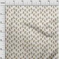 thumbnail image 2 of oneOone Rayon Light Brown Fabric Leaves Sewing Craft Projects Fabric Prints By Yard 56 Inch Wide, 2 of 5